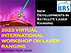 Banner for the 2023 International Workshop on Laser Ranging