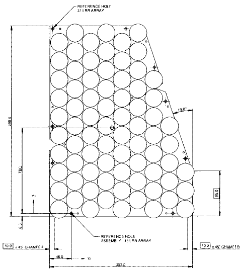 GIOVE-A retroreflector array