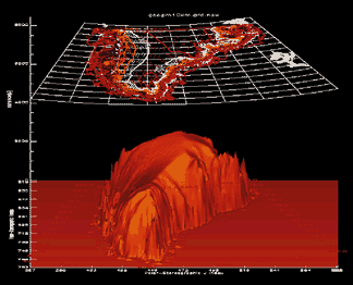 Topography of Earth's ice sheets mapped by satellite altimeters